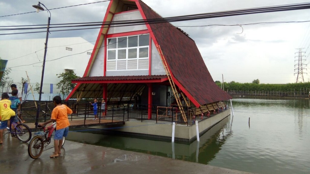 Rumah Apung Tahan Gempa Semarang&nbsp;Diresmikan