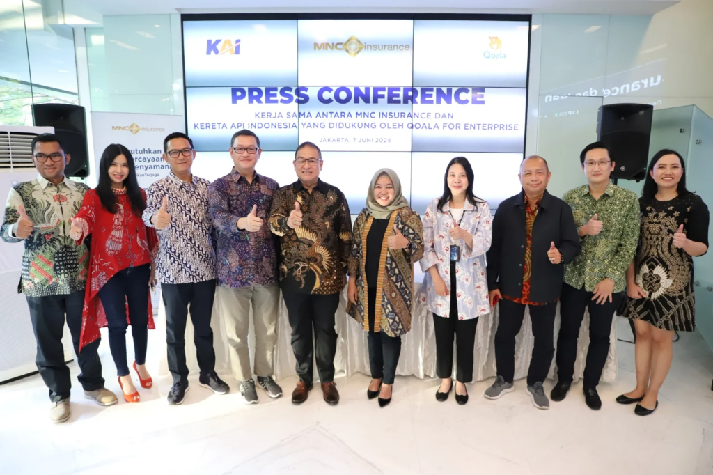 KAI Kolaborasi dengan MNC Insurance dan PT Mitra Jasa Pratama Melalui Qoala For&nbsp;Enterprise