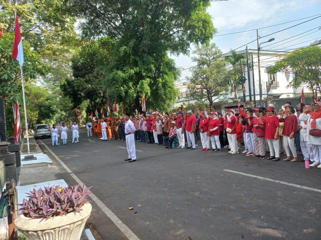 Warga RW 07 Kelurahan Pulo Gadung Kecamatan Pulo Gadung Jakarta Timur Turut Peringati HUT Ke-79&nbsp;RI