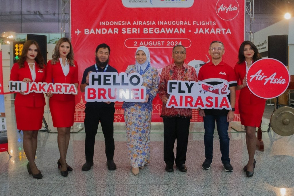 Indonesia AirAsia Perkuat Posisi di ASEAN dengan Resmikan Penerbangan Jakarta ke Bandar Seri&nbsp;Begawan
