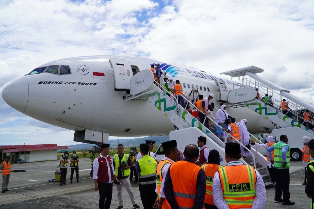 Maskapai Garuda Indonesia Terbang Langsung Aceh –&nbsp;Jeddah